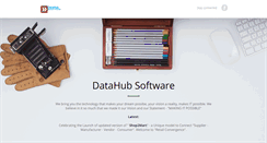 Desktop Screenshot of datahubsoftware.com